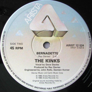 The Kinks - Don't Forget To Dance (12") 1983 - Quarantunes