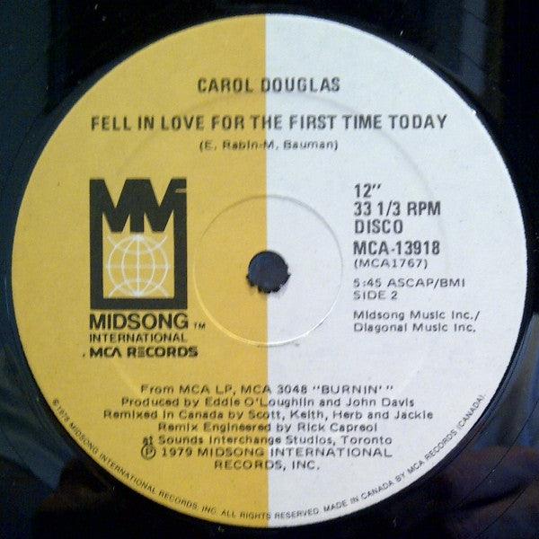 Carol Douglas - Fell In Love For The First Time Today / Burnin' - Quarantunes