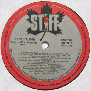 Tenpole Tudor - Swords Of A Thousand Men 1981 - Quarantunes