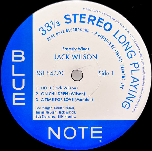 Jack Wilson - Easterly Winds