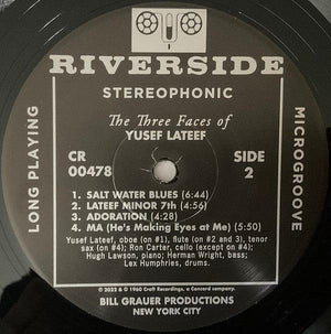 Yusef Lateef - The Three Faces of Yusef Lateef - 2022 - Quarantunes