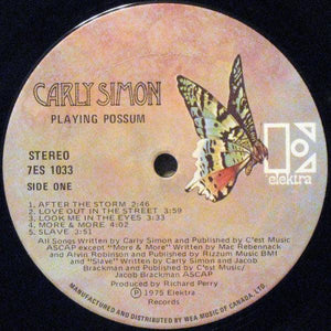 Carly Simon - Playing Possum - 1975 - Quarantunes