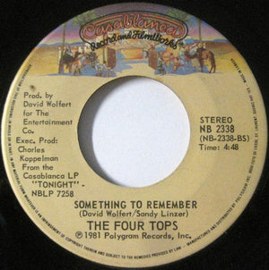 The Four Tops - When She Was My Girl 1981 - Quarantunes