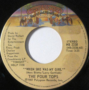 The Four Tops - When She Was My Girl 1981 - Quarantunes