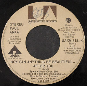 Paul Anka - I Don't Like To Sleep Alone - 1975 - Quarantunes