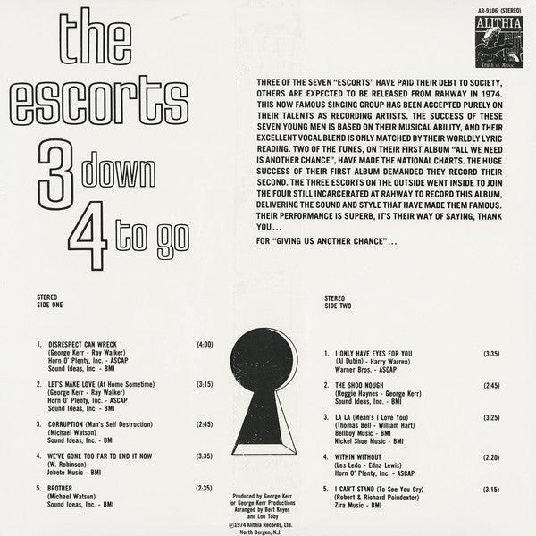 The Escorts - 3 Down 4 To Go - Quarantunes