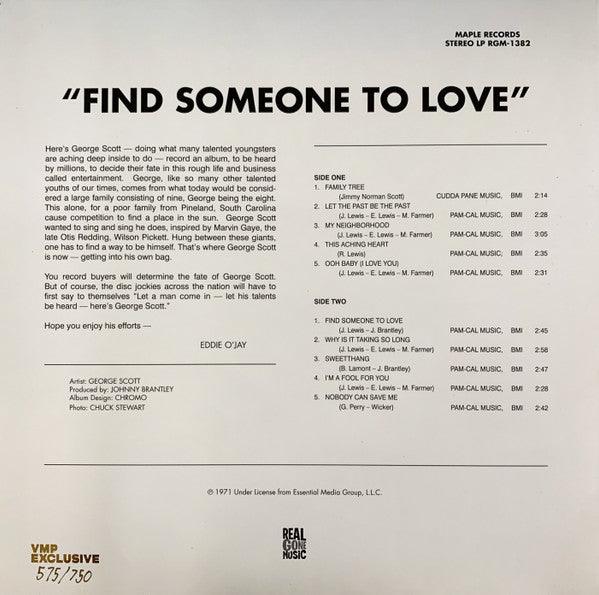 George Scott - Find Someone To Love - Quarantunes