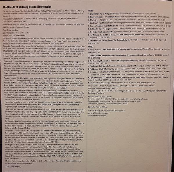 Various - Age Of Worry - From Country-Pop To Freak-Folk: The Space Age Relics Of Monument Records 1960-1970 2020 - Quarantunes