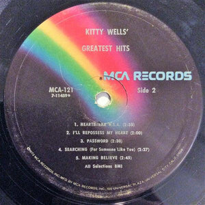 Kitty Wells - Kitty Wells' Greatest Hits - 1973 - Quarantunes