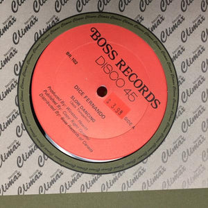 Dice Fernando - Slow Dancing (12") - Quarantunes