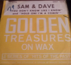 Sam & Dave - You Don't Know Like I Know / Hold On! I'm A Comin'