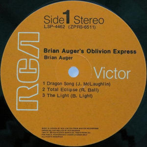 Brian Auger's Oblivion Express - Brian Auger's Oblivion Express 1971 - Quarantunes
