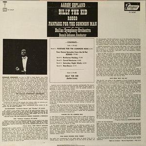Aaron Copland|Dallas Symphony Orchestra|Donald Johanos - Billy The Kid / Rodeo / Fanfare For The Common Man - Quarantunes