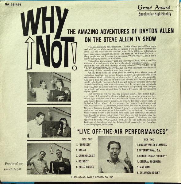 Dayton Allen - Why Not! 1960 - Quarantunes