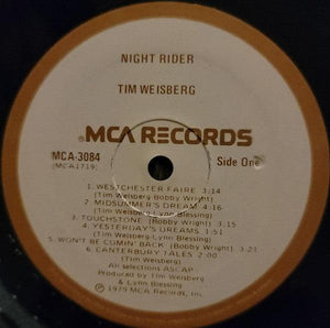 Tim Weisberg - Night-Rider! 1979 - Quarantunes