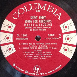 Mahalia Jackson - Silent Night - Songs For Christmas 1962 - Quarantunes