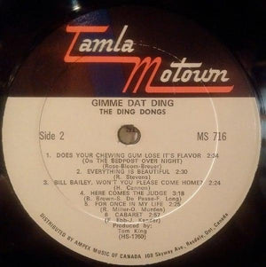 The Ding Dongs - Gimme Dat Ding 1970 - Quarantunes