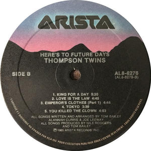 Thompson Twins - Here's To Future Days 1985 - Quarantunes