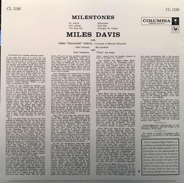 Miles Davis - Milestones - 2013 - Quarantunes