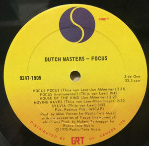 Focus - Dutch Masters - Quarantunes