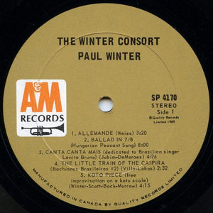 The Winter Consort - The Winter Consort 1969 - Quarantunes