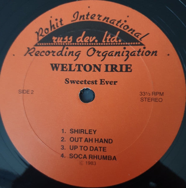 Welton Irie - Sweetest Ever