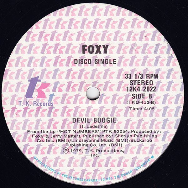 Foxy - Rrrrrrock