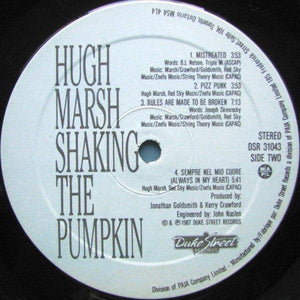 Hugh Marsh - Shaking The Pumpkin 1988 - Quarantunes