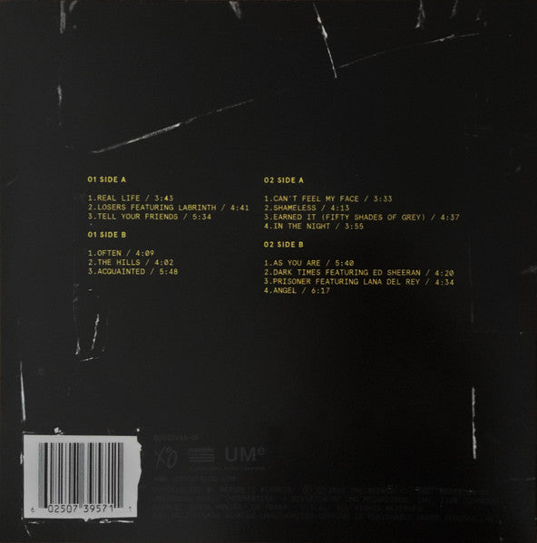 The Weeknd - Beauty Behind The Madness Vinyl Record