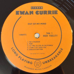 Ewan Currie - Out Of My Mind - 2019 - Quarantunes