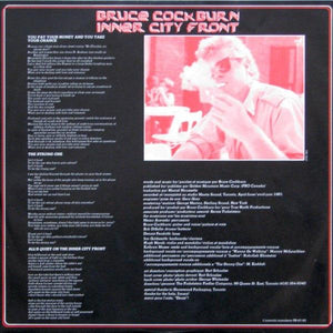 Bruce Cockburn - Inner City Front 1981 - Quarantunes