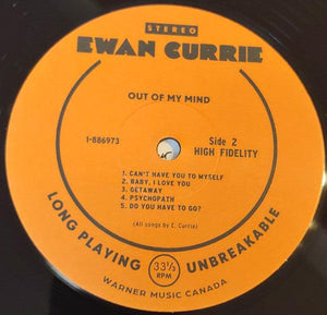 Ewan Currie - Out Of My Mind - 2019 - Quarantunes