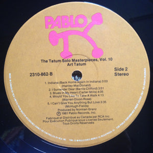 Art Tatum - The Tatum Solo Masterpieces, Vol. 10
