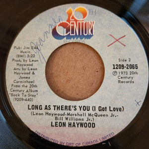 Leon Haywood - Keep It In The Family / Long As There's You (I Got Love) 1973 - Quarantunes