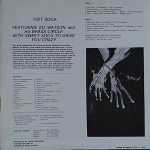 Ed Watson And The Brass Circle - Hot Soca - 1980 - Quarantunes