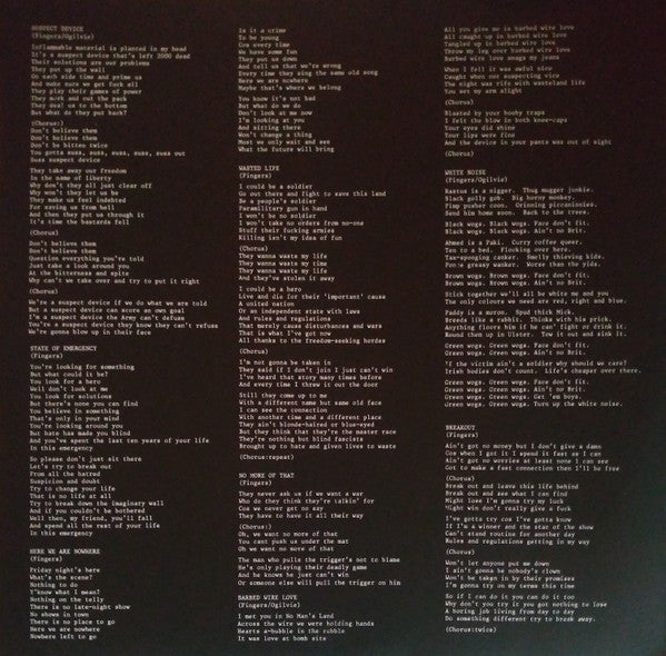 Stiff Little Fingers - Inflammable Material