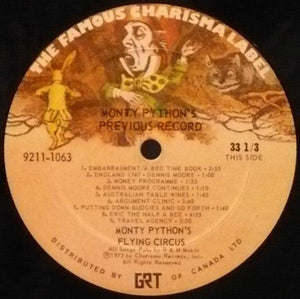 Monty Python - Monty Python's Previous Record - 1973 - Quarantunes
