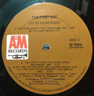 Keith Hampshire - The First Cut - 1973 - Quarantunes