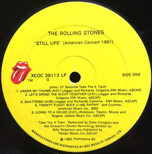 Rolling Stones - Still Life (American Concert 1981) 1982 - Quarantunes