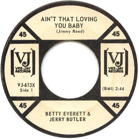Betty Everett & Jerry Butler - Ain't That Loving You Baby / Let It Be Me 1964 - Quarantunes