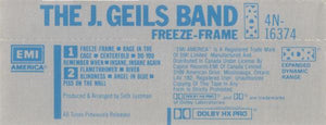 The J. Geils Band - Freeze Frame - Quarantunes