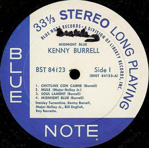 Kenny Burrell - Midnight Blue - Quarantunes