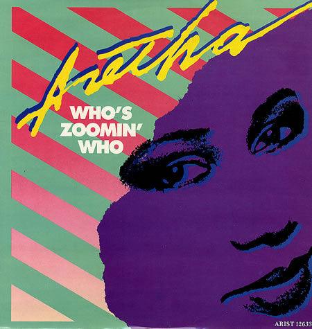 Aretha Franklin - Who's Zoomin' Who (12") 1985 - Quarantunes