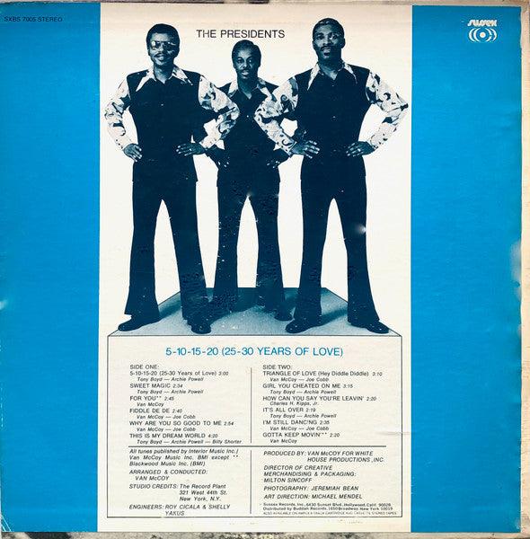 The Presidents - 5-10-15-20-25-30 Years Of Love 1971 - Quarantunes