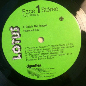 Raymond Roy - L'Éclair Me Frappa - Quarantunes