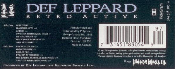 Def Leppard - Retro Active 1993 - Quarantunes