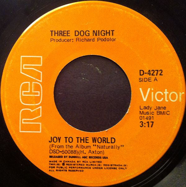 Three Dog Night - Joy To The World