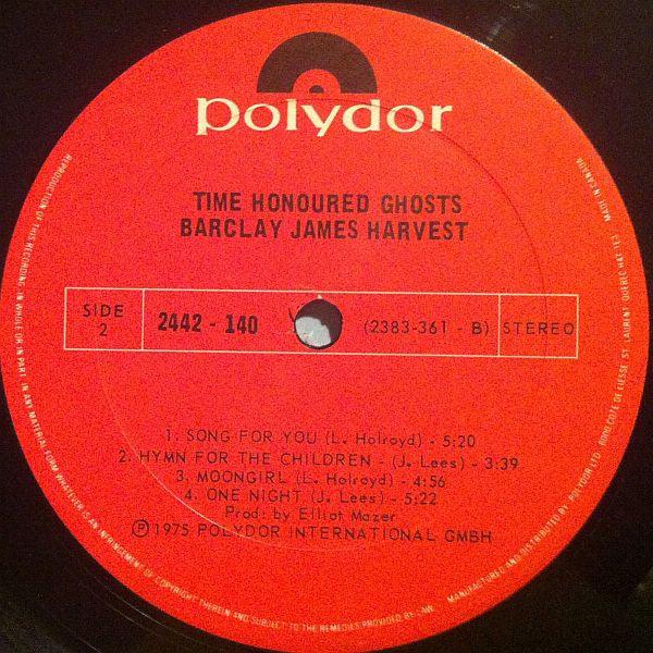 Barclay James Harvest - Time Honoured Ghosts 1975 - Quarantunes