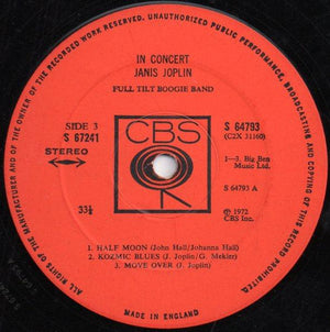 Janis Joplin - Joplin In Concert - Quarantunes