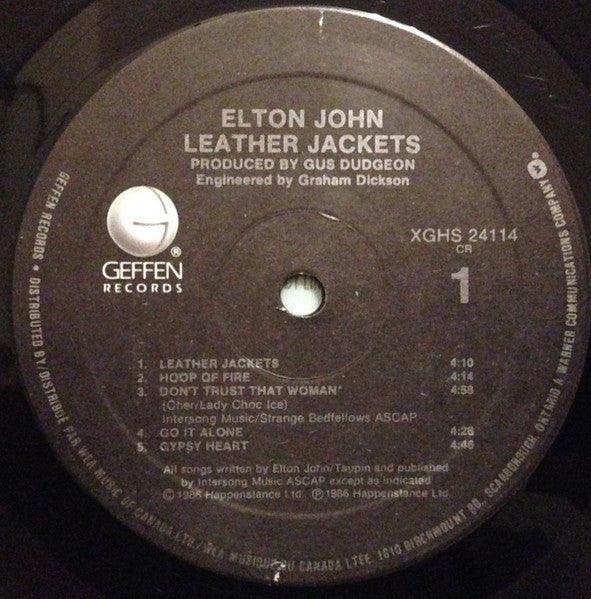 Elton John - Leather Jackets (minty) 1986 - Quarantunes
